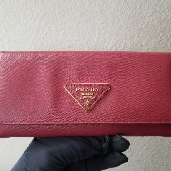 PRADA Beautiful Long Bifold wallet Italy - Picture 12 of 16